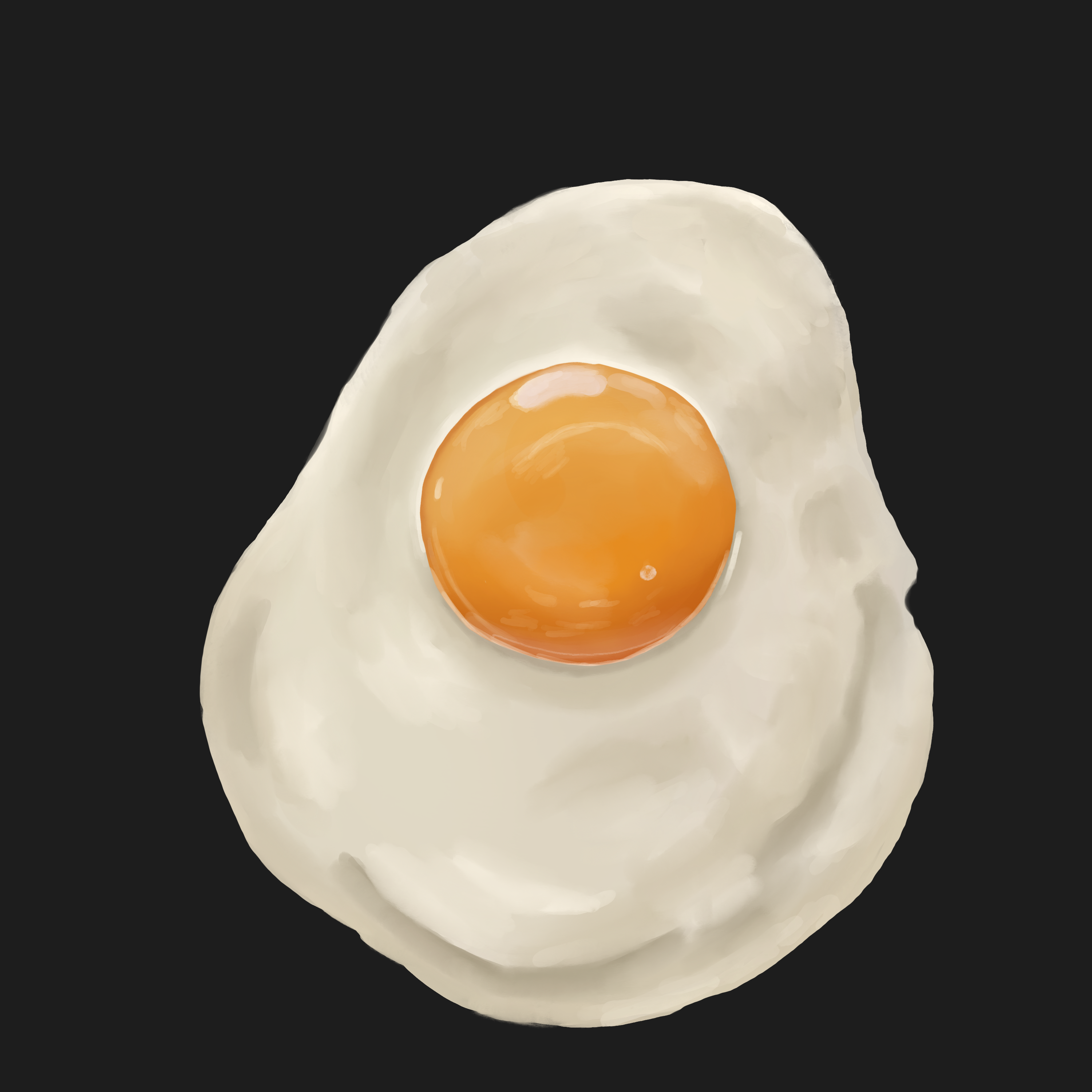 a sunny side up egg